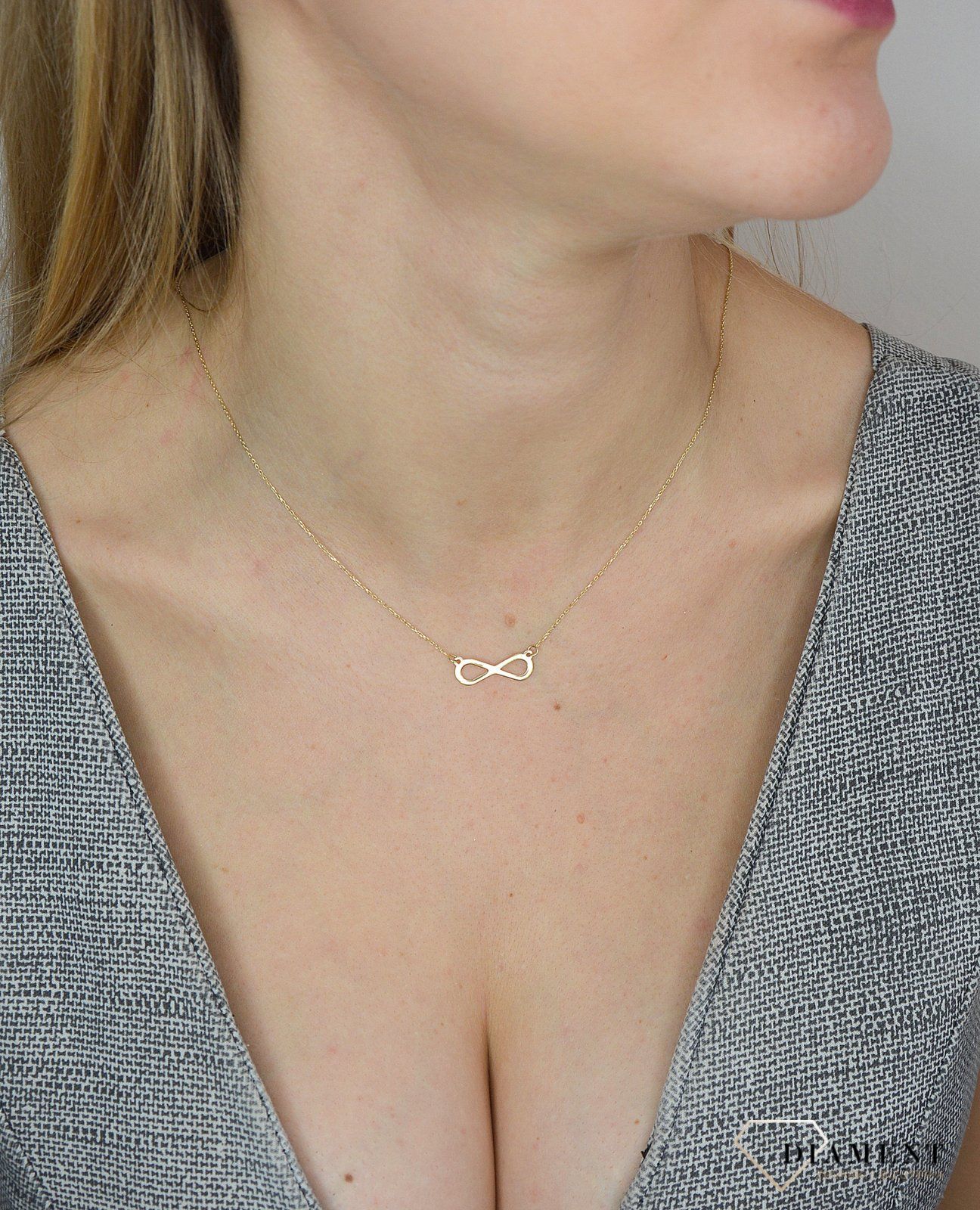 Naszyjnik celebrytka złota znak nieskończoności NA 301A  ✓Złote Naszyjniki Damskie w Sklepie z Biżuterią zegarki-diament.pl✓Piękne i Eleganckie Naszyjniki dla Kobiet✓.jpg